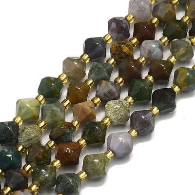 Natural Indian Agate Beads Strands