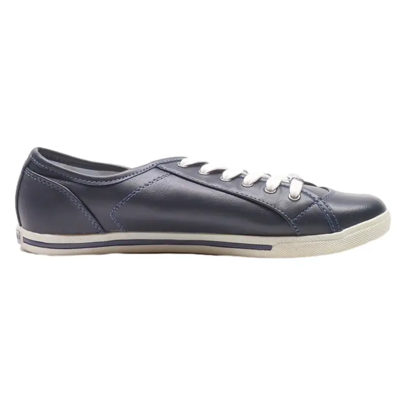 DOCKERS Sneaker Trainers Blue Leather Womens UK 7