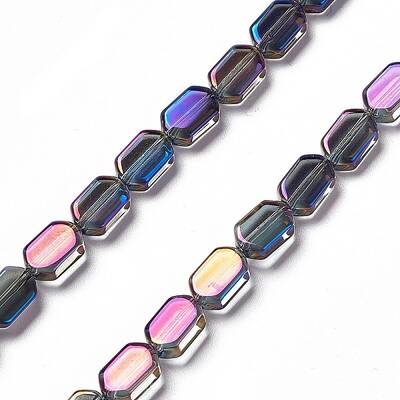 Electroplate Glass Beads Strands