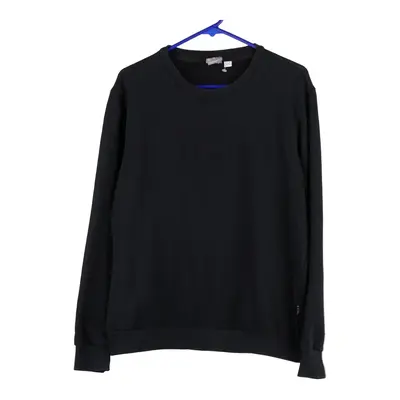 Puma Sweatshirt - Small Black Cotton Blend