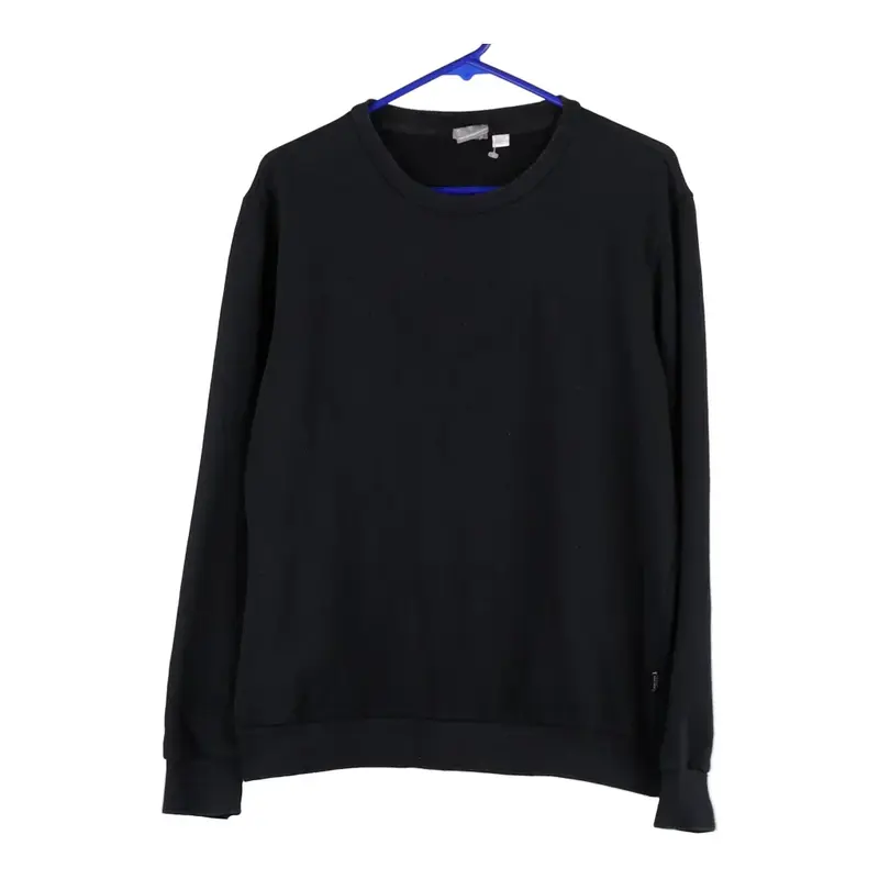 Puma Sweatshirt - Small Black Cotton Blend