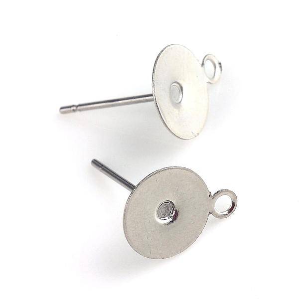 Non-Tarnish 304 Stainless Steel Stud Earring Settings