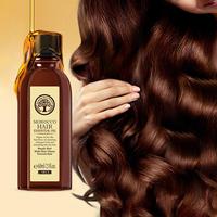 Hair Treatment Oil, Moroccan Argan Essential Oil for Smoothing & Shining Hair, Hair Care & Styling Product for Women, Valenti...