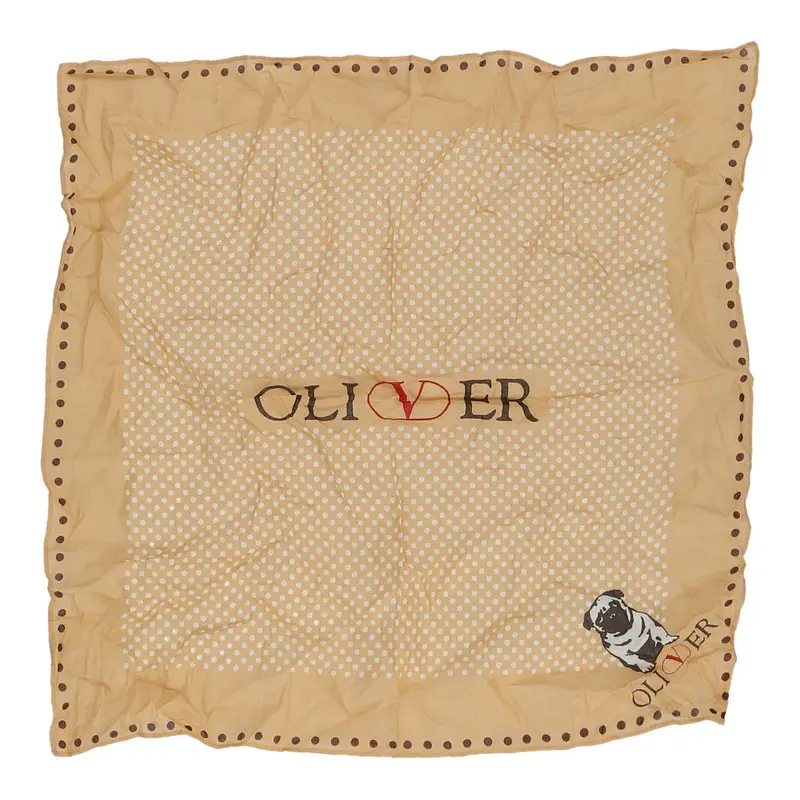 Oliver By Valentino Scarf - No Size Beige Polyester