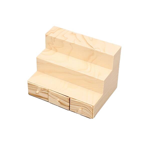 Wood Trapezoidal Rack Model