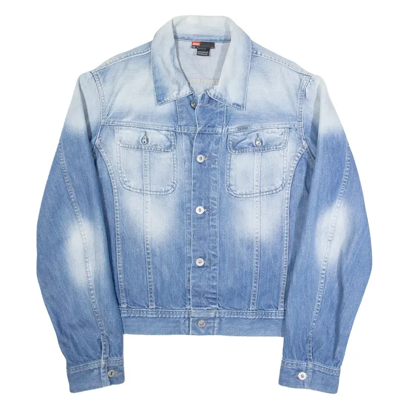 DIESEL Mens Denim Jacket Blue L