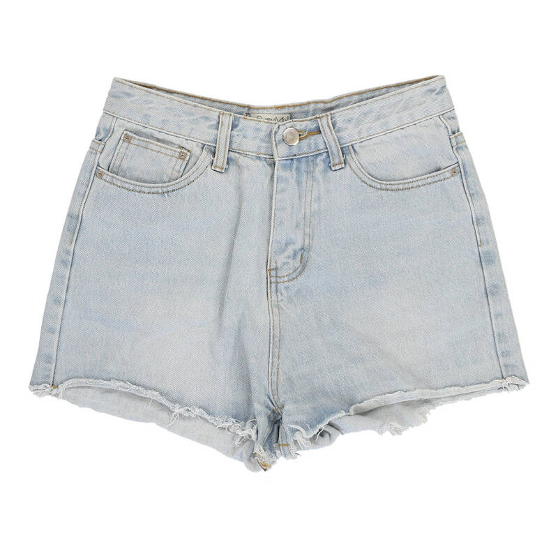 Susy Mix Denim Shorts - 26W UK 6 Blue Cotton