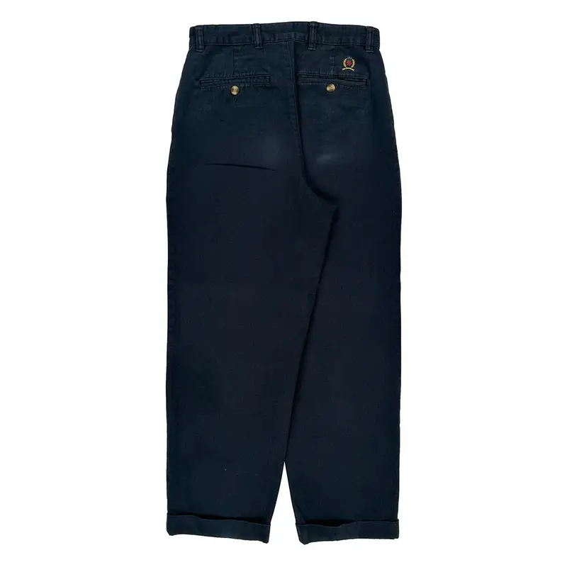Tommy Hilfiger Chinos - 30W 28L Black Cotton