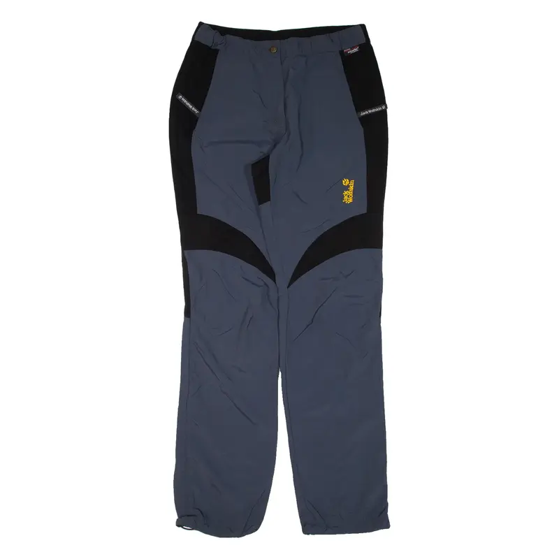 JACK WOLFSKIN Womens Trousers Blue Regular Straight W29 L31