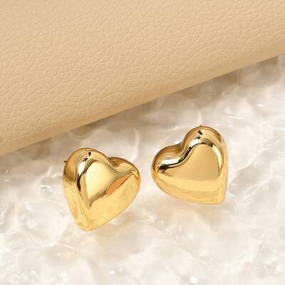 304 Stainless Steel Stud Earrings