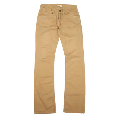 PINKO Jeans Beige Denim Regular Bootcut Womens W27 L33