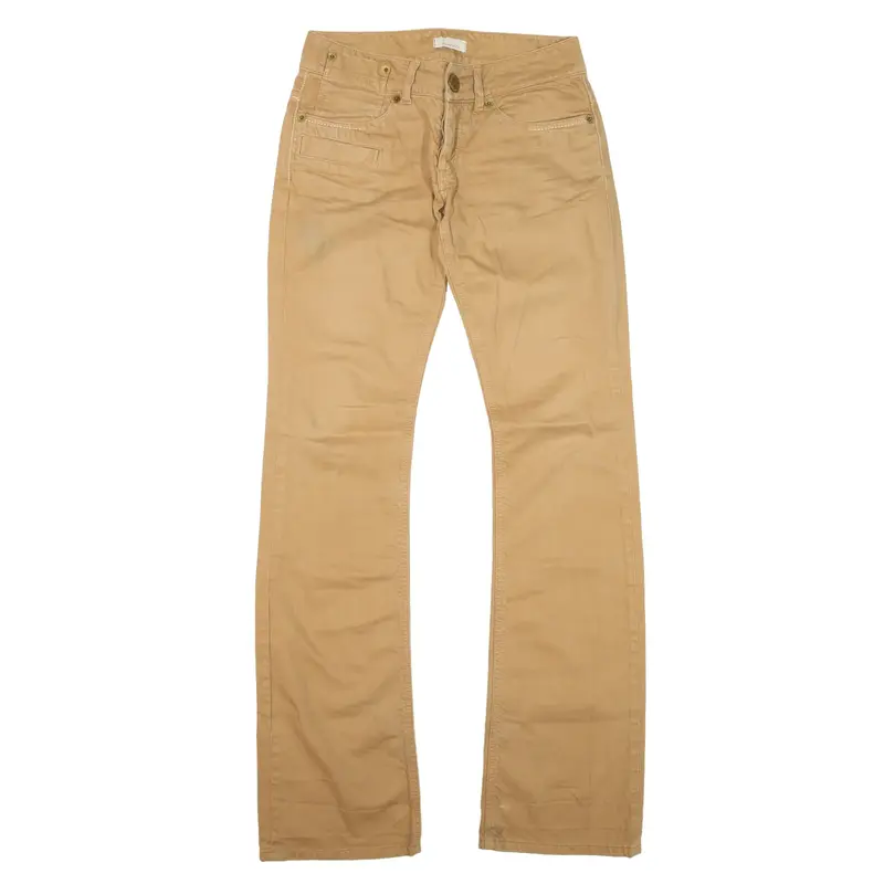PINKO Jeans Beige Denim Regular Bootcut Womens W27 L33