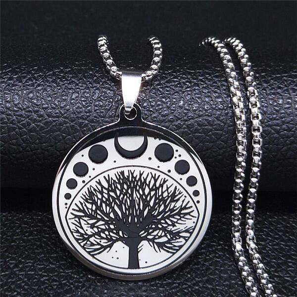 304 Stainless Steel Enamel Necklaces