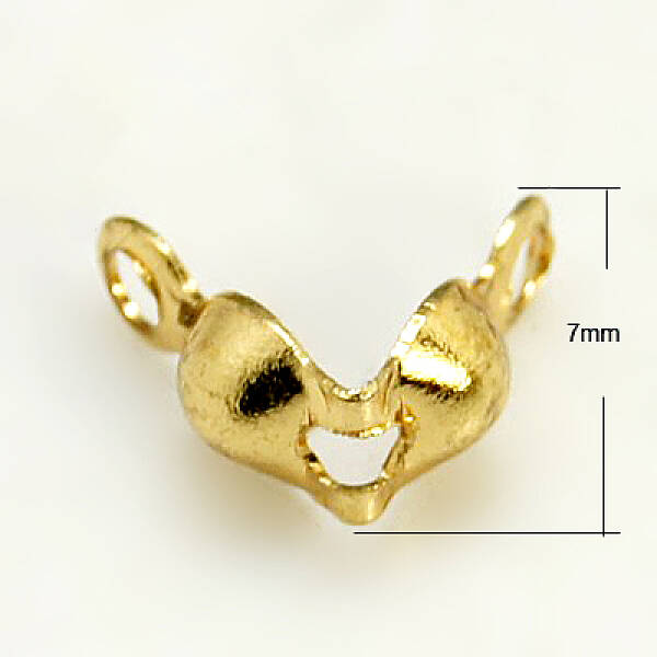 Brass End Bead Tips