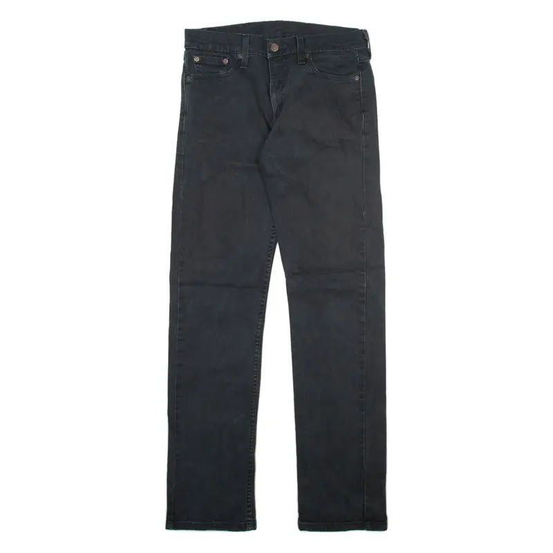 LEVI'S 513 Jeans Mens Grey Slim Straight W29 L32
