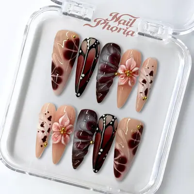 NailPhoria｜TRENDING Collections 10PCS Handmade Press On Nails