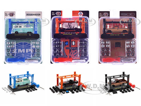 Model Kit 3 piece Car Set Release 71 Limited Edition to 9000 pieces Worldwide 1/64 Diecast Model Cars by M2 Machines