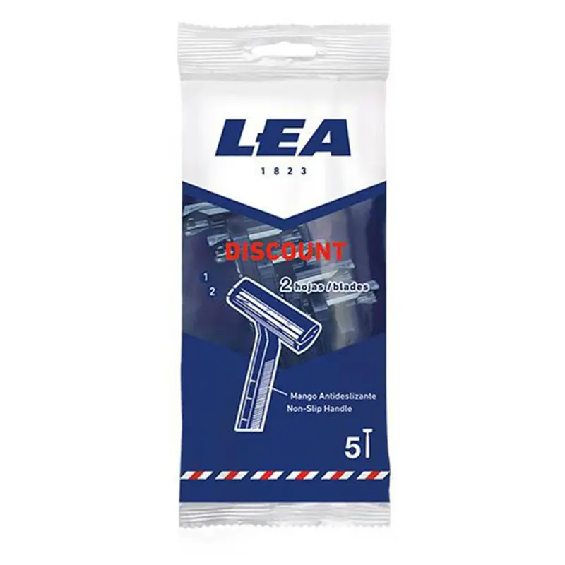 Lea Discount 2 Disposable Blades Pack of 5 Units