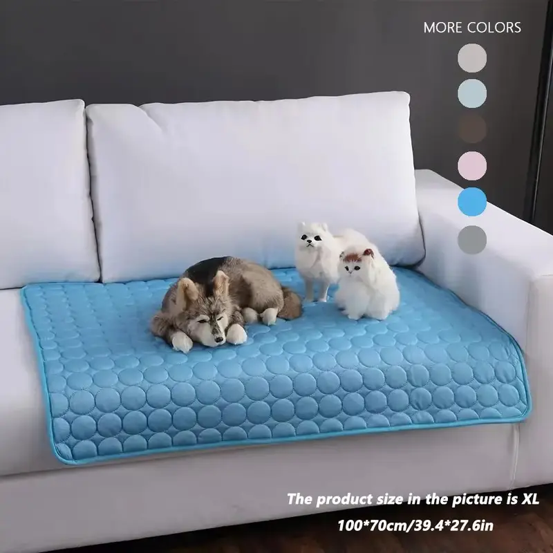 Pet Cooling Mat, Summer Pet Ice Pad, Breathable Pet Cooling Mat, Summer Cooling Pad for Dogs & Cats, Pet Supplies