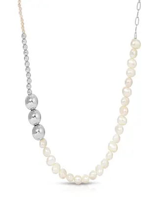 Kloss Necklace | Metal Color: Silver | Gemstone: Imperial Topaz