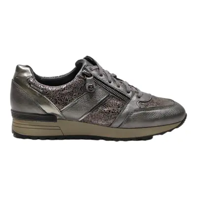 MEPHISTO Sneaker Trainers Silver Synthetic Womens UK 4.5