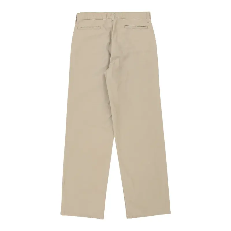 Age 16 Dickies Trousers - 30W 30L Beige Cotton