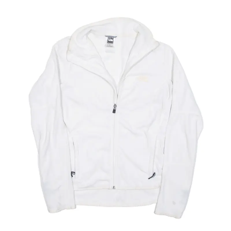 THE NORTH FACE Fleece Jacket White Womens S