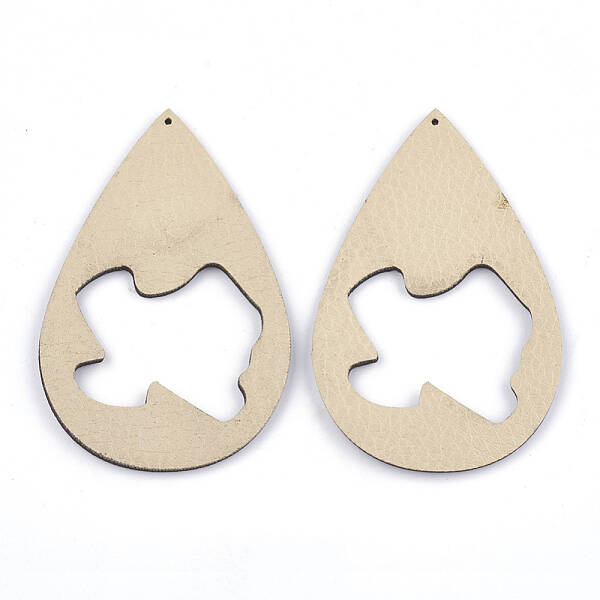 PU Leather Big Pendants