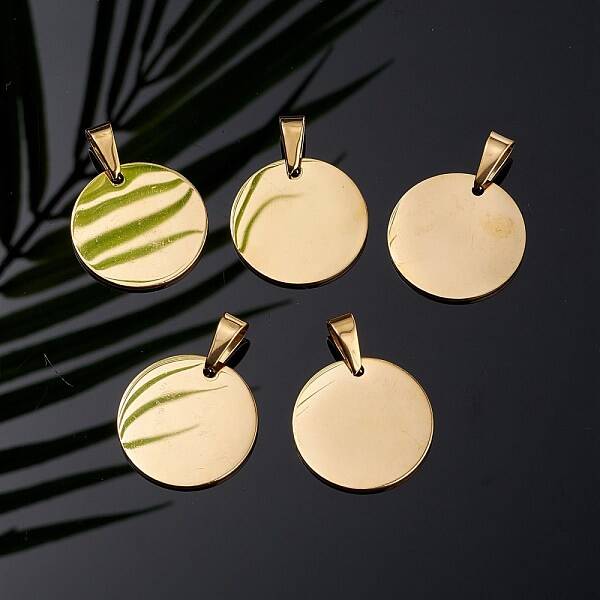 Ion Plating(IP) 304 Stainless Steel Pendants