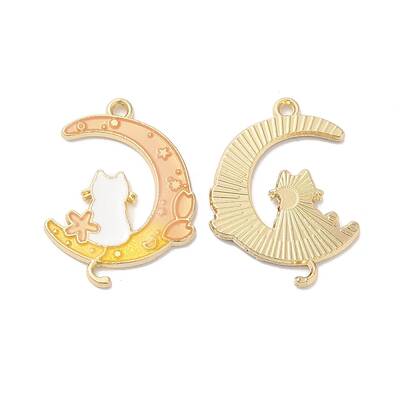 Alloy Enamel Pendants
