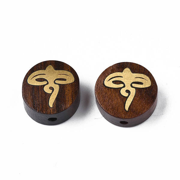 Natural Wood Undyed Beads