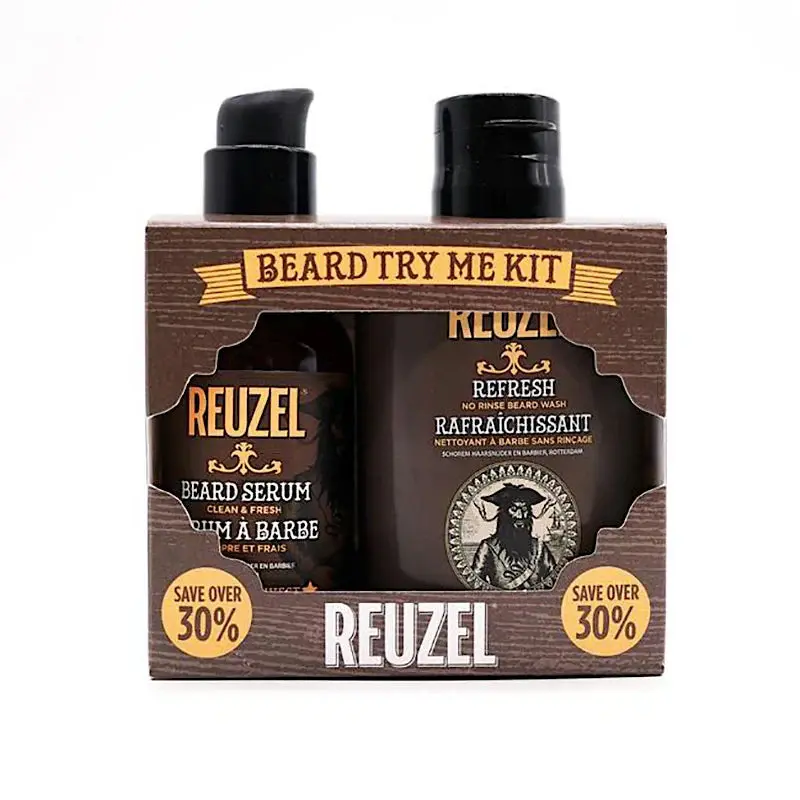 Reuzel Try Reuzel Beard kit - 100 ml refill + 50 g beard serum