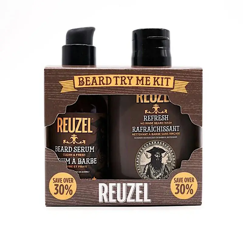 Reuzel Try Reuzel Beard kit - 100 ml refill + 50 g beard serum