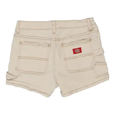 Age 12 Dickies Carpenter Shorts - 26W 3L White Cotton