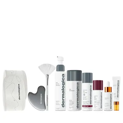 The Expertise Kit Set Dermalogica: Microfoliant Exfoliating Daily Exfoliating Powder 74 g + Biolumin-C Illuminating Eye Serum...