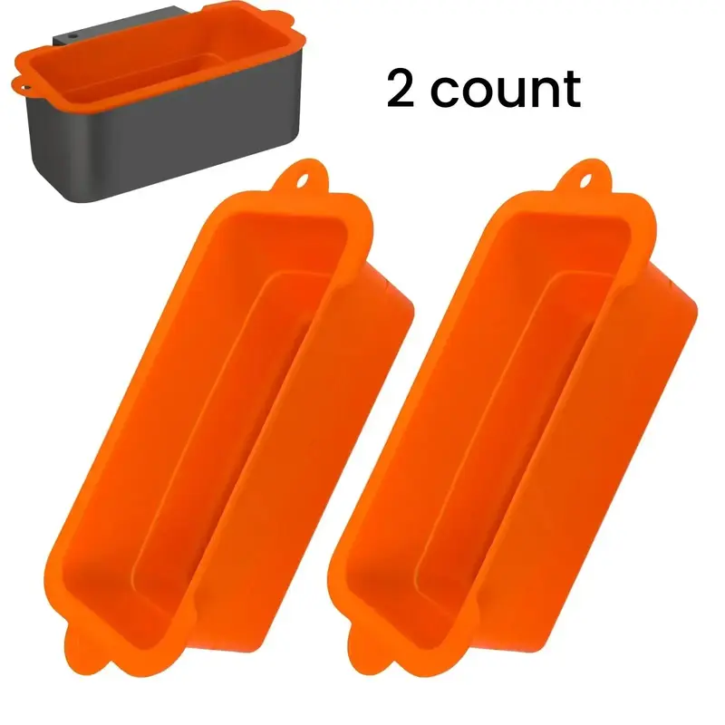 Silicone Grease Cup Liner, 2 Counts Reusable Grease Catcher Cup Liner, Household Durable Drip Pans, Blackstone Griddle Access...