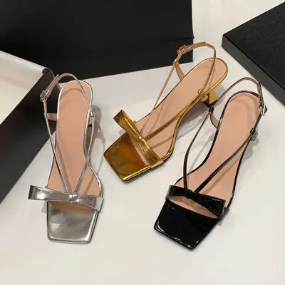 CHIKO Kataleya Open Toe Stiletto Heeled Sandals