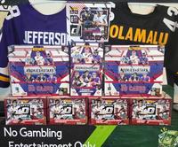 PYT NFL Break # 66 - 1 Clearly Hobby Box ,1 - Rookies and Stars Hobby Box,2 - Rookies and Stars Longevity Boxes and 4 Optic B...