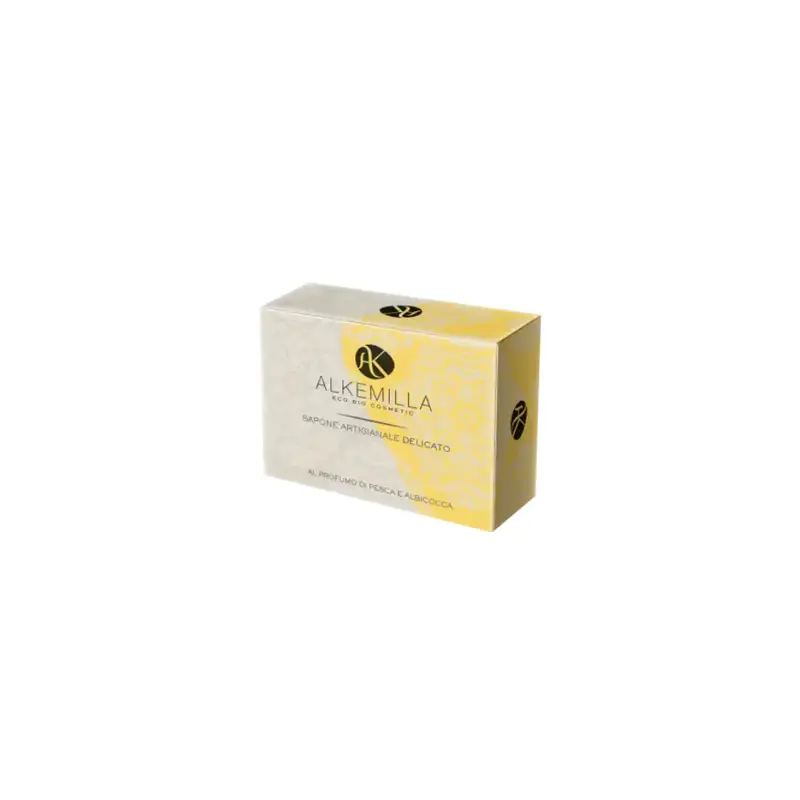 Alkemilla eco bio cosmetic Delicate Soap with Peach and Apricot Scent 100 g