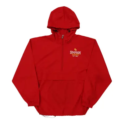 Simpson Storm Champion College Jacket - Medium Red Nylon