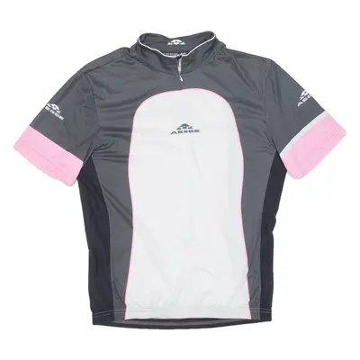AESSE Cycling Womens Jersey Pink 1/4 Zip M