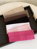 Solid Color Hair Band, High Stretch Hair Band for Women & Girls, Sweat Absorbing Hair Band for Gym Workout Running, Fashion H...
