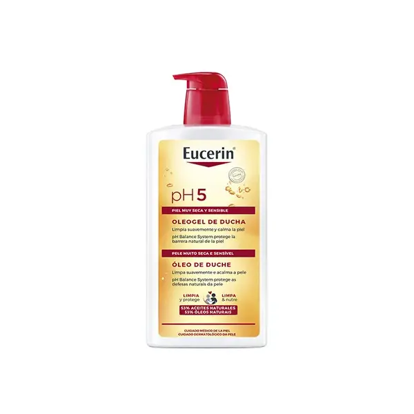 Eucerin Ph 5 Olio Doccia Protettivo per la Pelle 1000ml