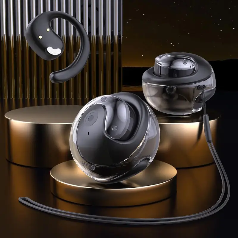 Fall Comfortable to Wear Wireless Earphone, Bluetooth-compatible Earbuds with Charging Case, Headphones, Stereo Sound Wirele...