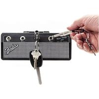 Licensed Fender Jack Rack- guitar amp key holder, includes 4 guitar plug keychains and 1 wall mounting kit. Quick and easy in...