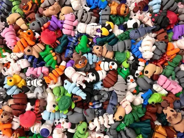 Miniature creature figurines 3D Printed Statues & Figurines Home Decor Ornaments