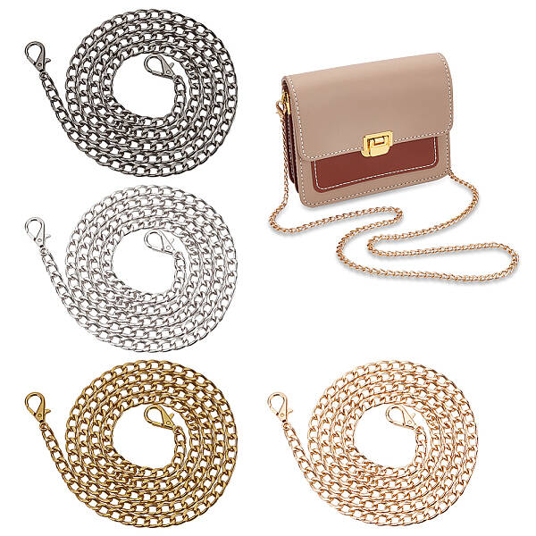 4Pcs 4 Colors Purse Chains