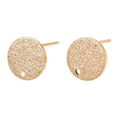 Brass Stud Earring Findings