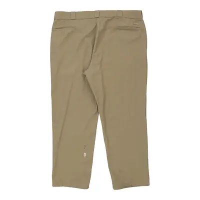 Dickies Trousers - 43W 29L Beige Polyester Blend