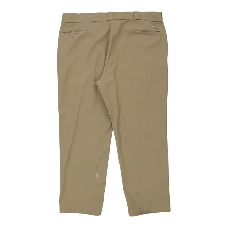 Dickies Trousers - 43W 29L Beige Polyester Blend